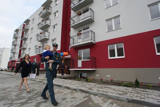 New residential building for MChS workers in Kaliningrad