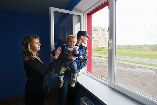 New residential building for MChS workers in Kaliningrad