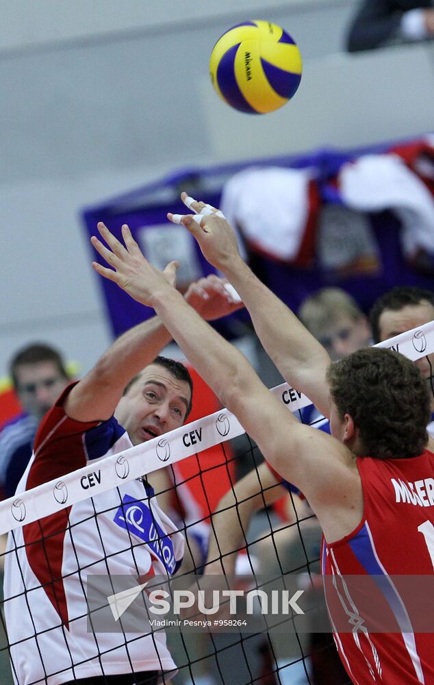 Volleyball. European Championships. Czech Republic vs. Russia