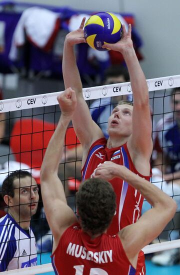 Volleyball. European Championships. Czech Republic vs. Russia