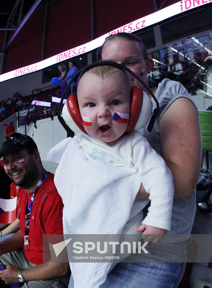 Volleyball. European Championships. Czech Republic vs. Russia