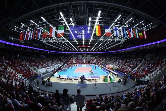 Volleyball. European Championships. Czech Republic vs. Russia