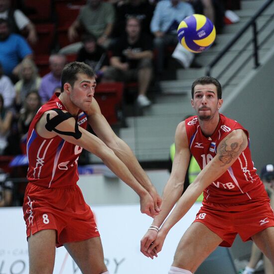 Volleyball. European Championships. Czech Republic vs. Russia