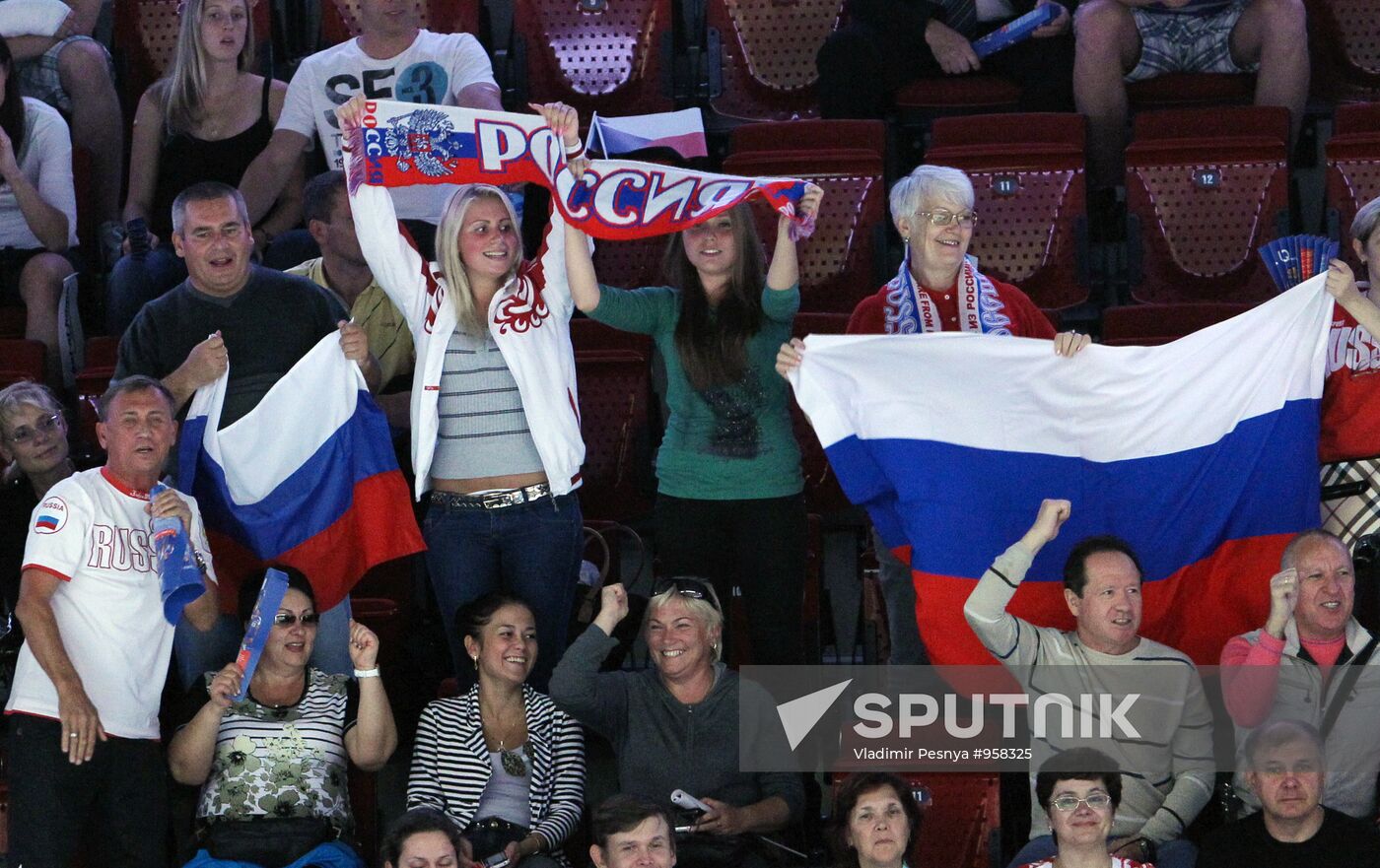 Volleyball. European Championships. Czech Republic vs. Russia