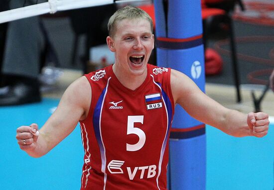 Volleyball. European Championships. Czech Republic vs. Russia