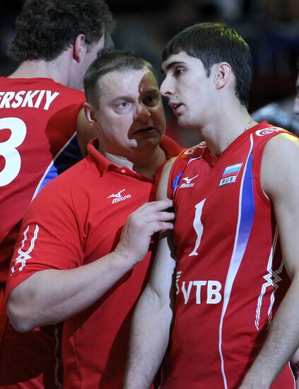 Volleyball. European Championships. Czech Republic vs. Russia