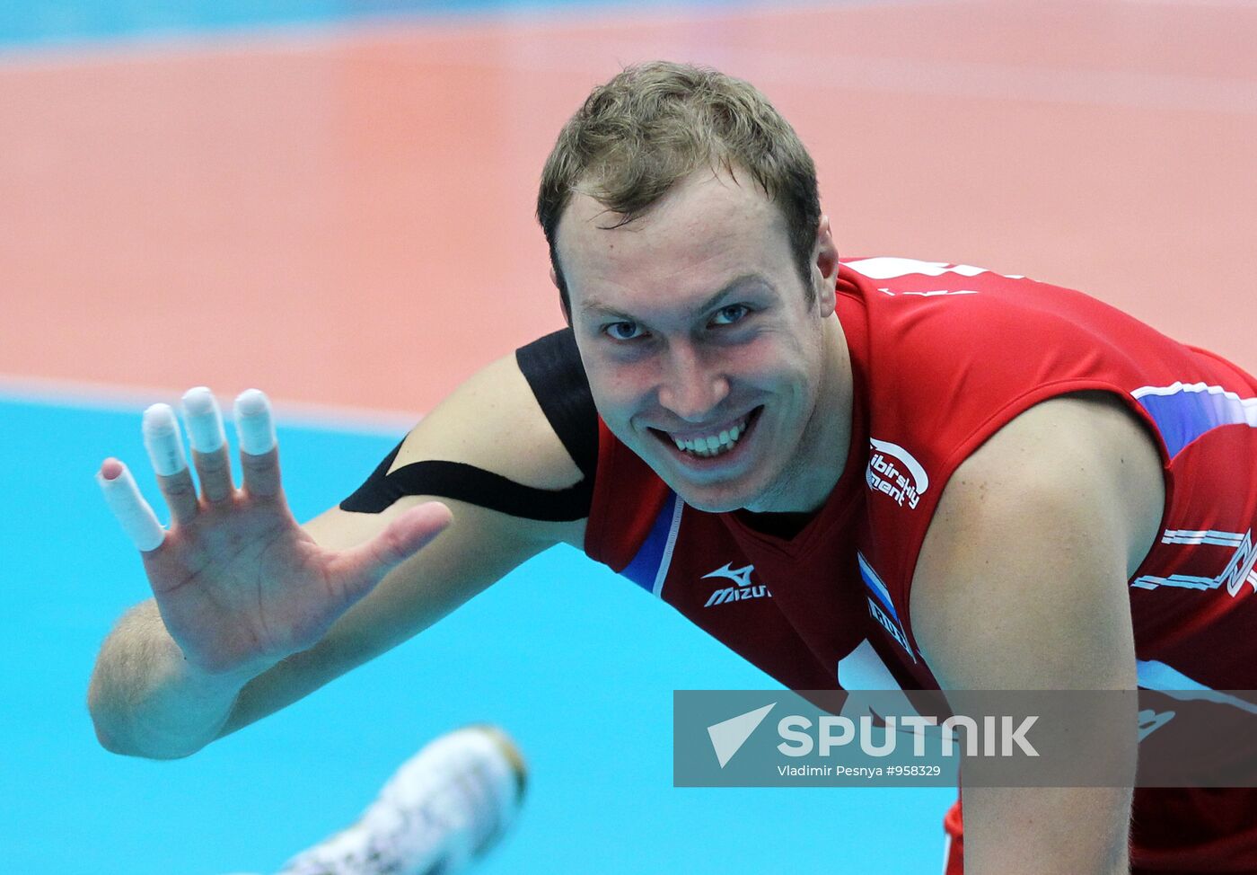 Volleyball. European Championships. Czech Republic vs. Russia
