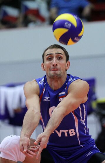 Volleyball. European Championships. Czech Republic vs. Russia
