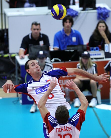 Volleyball. European Championships. Czech Republic vs. Russia