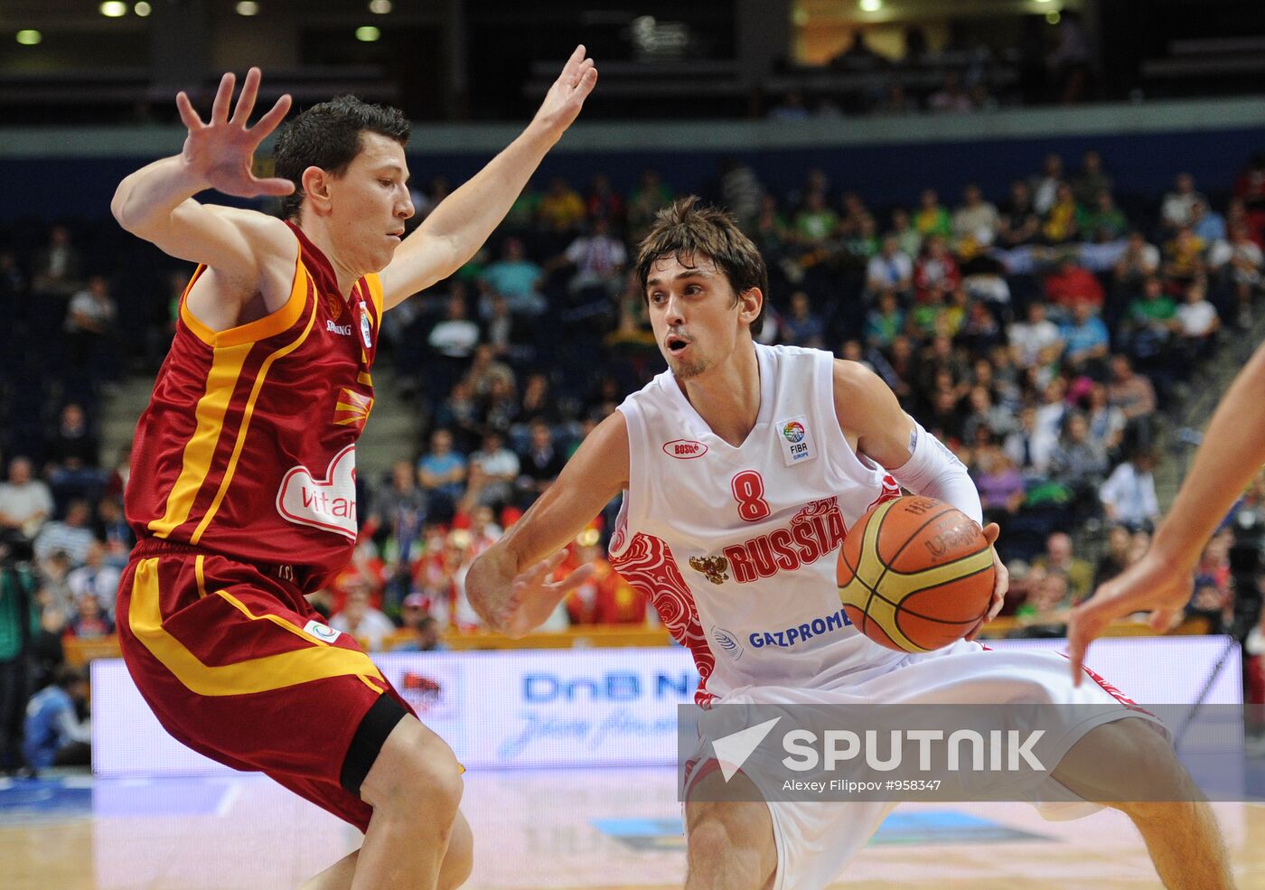 EuroBasket 2011. Russia vs. Republic of Macedonia