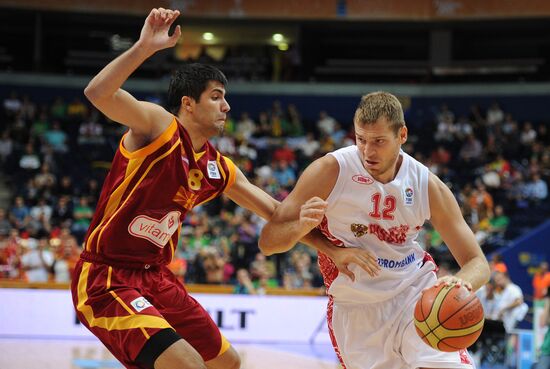 EuroBasket 2011. Russia vs. Republic of Macedonia