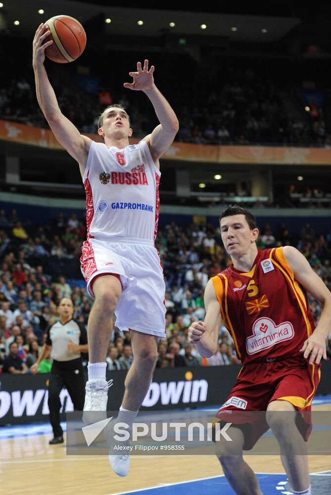EuroBasket 2011. Russia vs. Republic of Macedonia