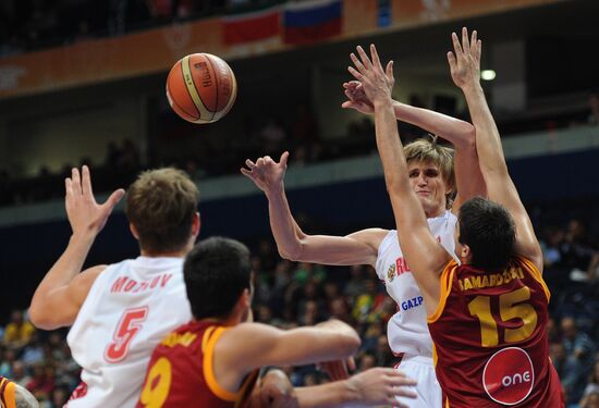 EuroBasket 2011. Russia vs. Republic of Macedonia
