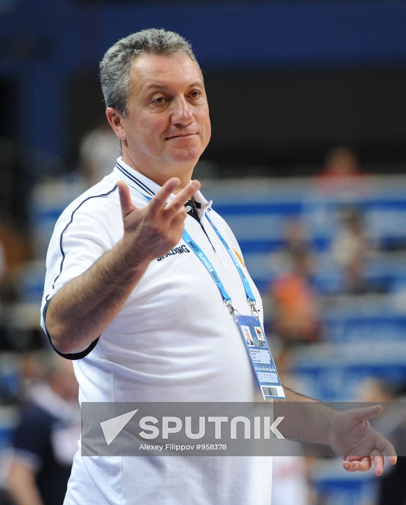 Head coach of Macedonia's basketball team Marin Dokuzovski