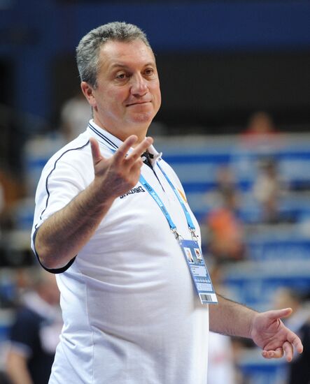 Head coach of Macedonia's basketball team Marin Dokuzovski