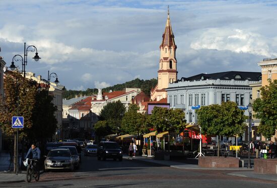 World cities. Vilnius