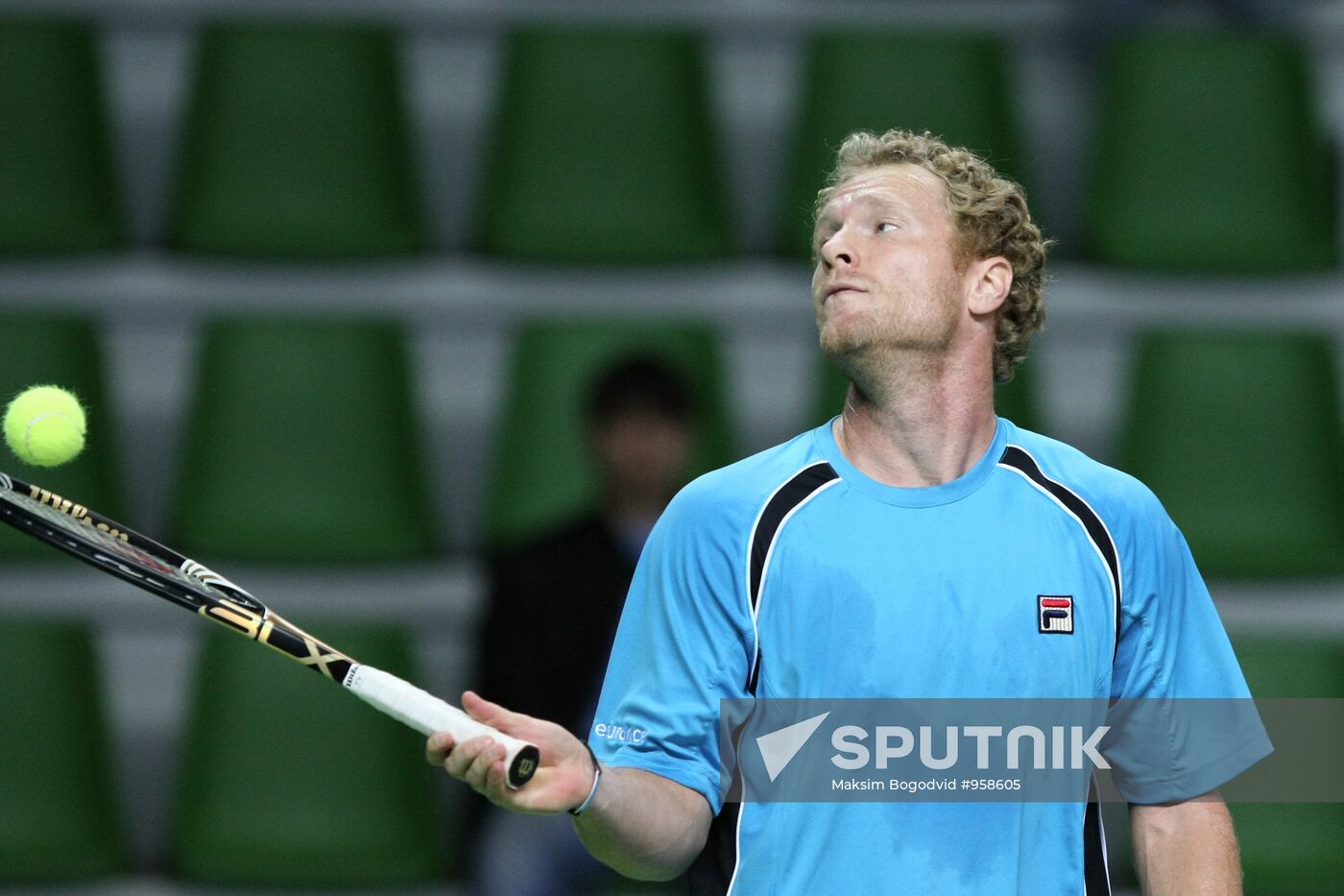 Davis Cup. Russian tennis team training