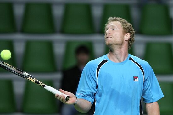Davis Cup. Russian tennis team training