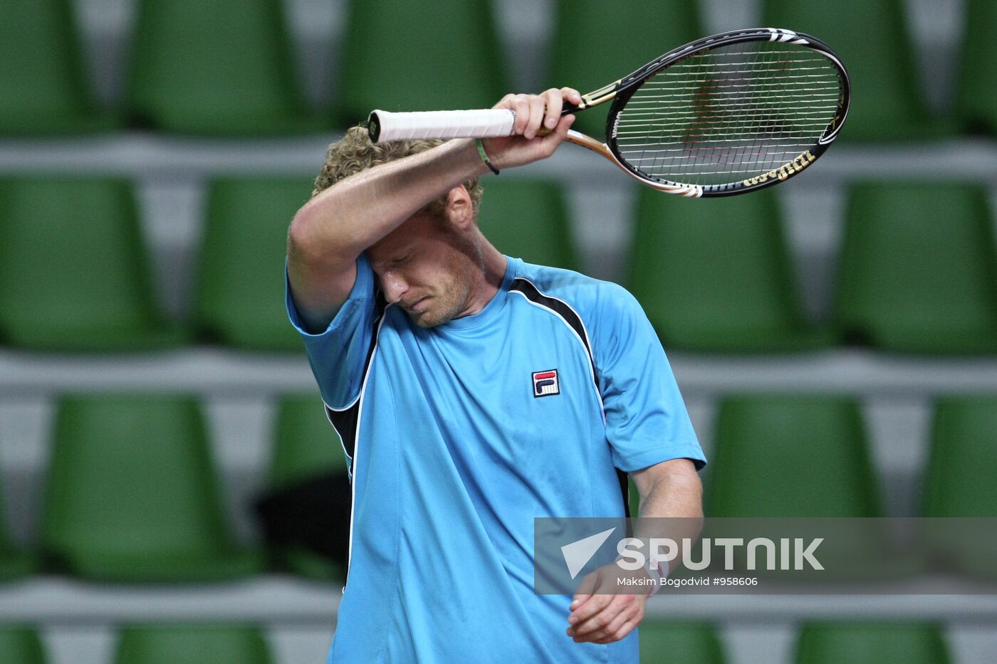 Davis Cup. Russian tennis team training