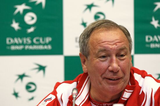 Davis Cup. Russian national tenis team training