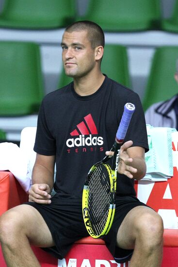 Davis Cup. Russian national tenis team training