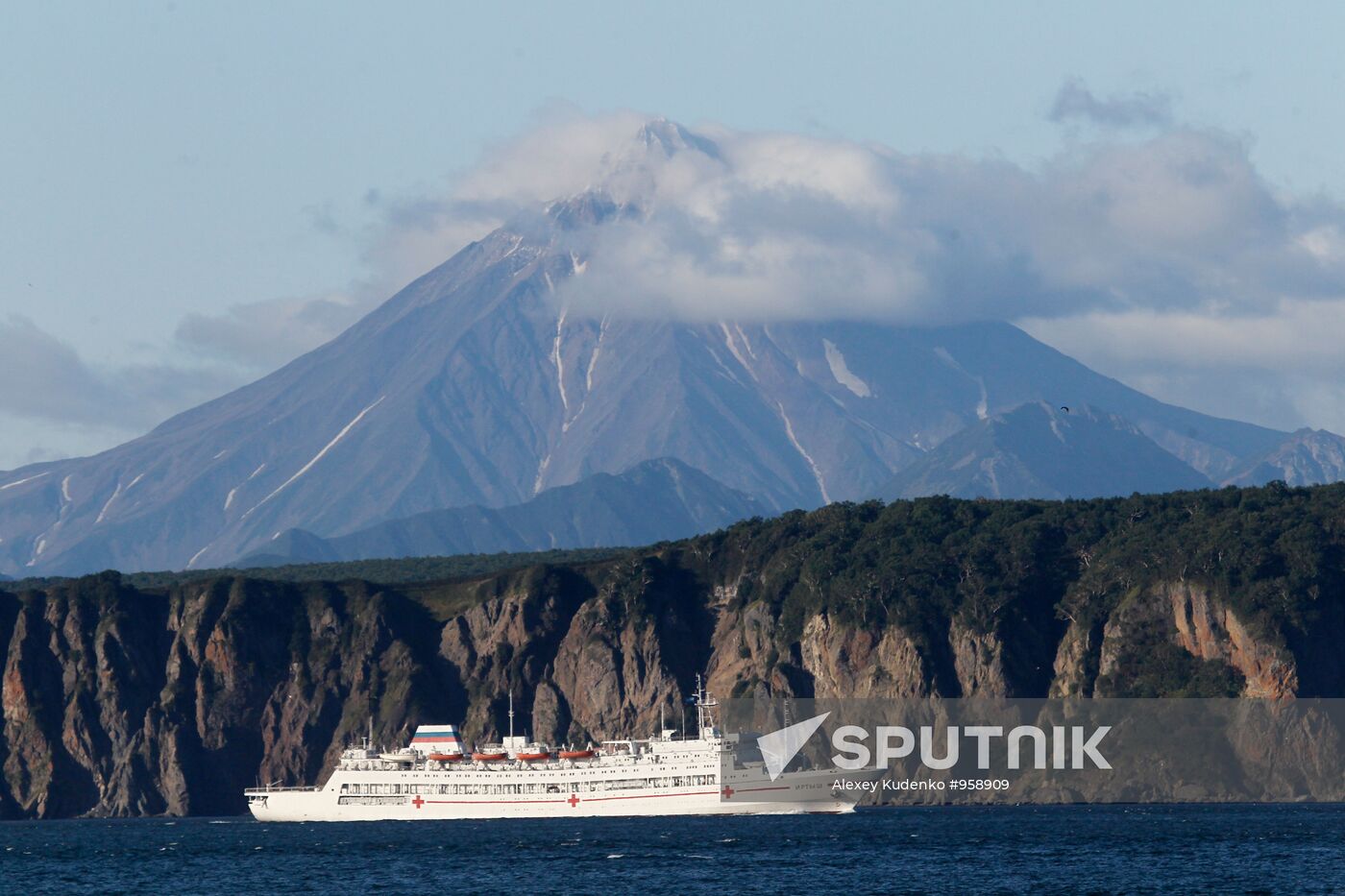 Combat training exercise on Kamchatka