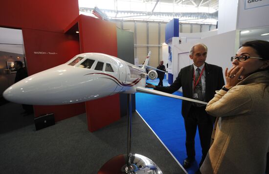 Jet Expo 2011 Russian international business aviation show
