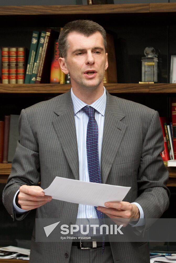 Mikhail Prokhorov