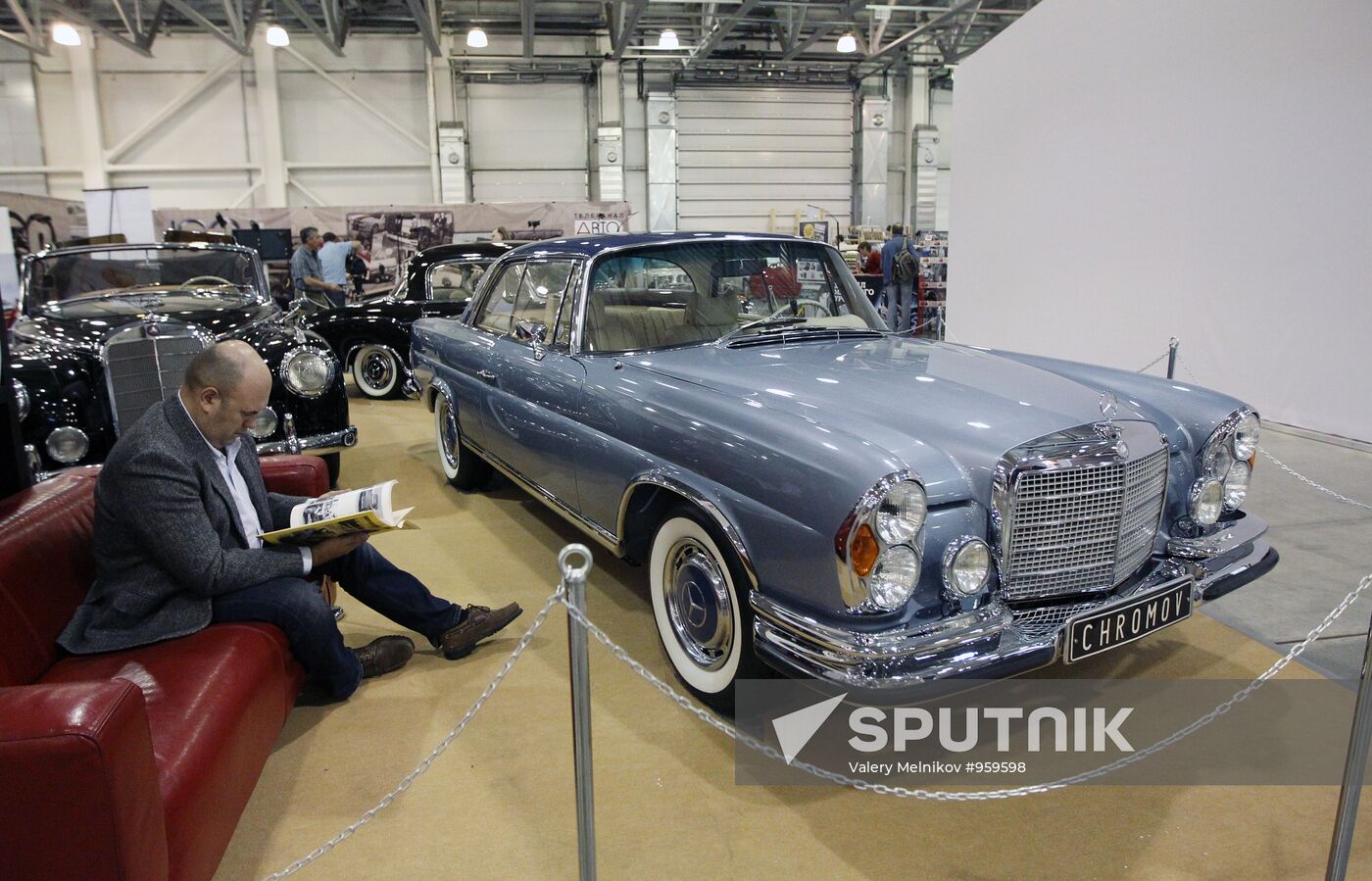 Oldtimer Gallery automotive show in Moscow