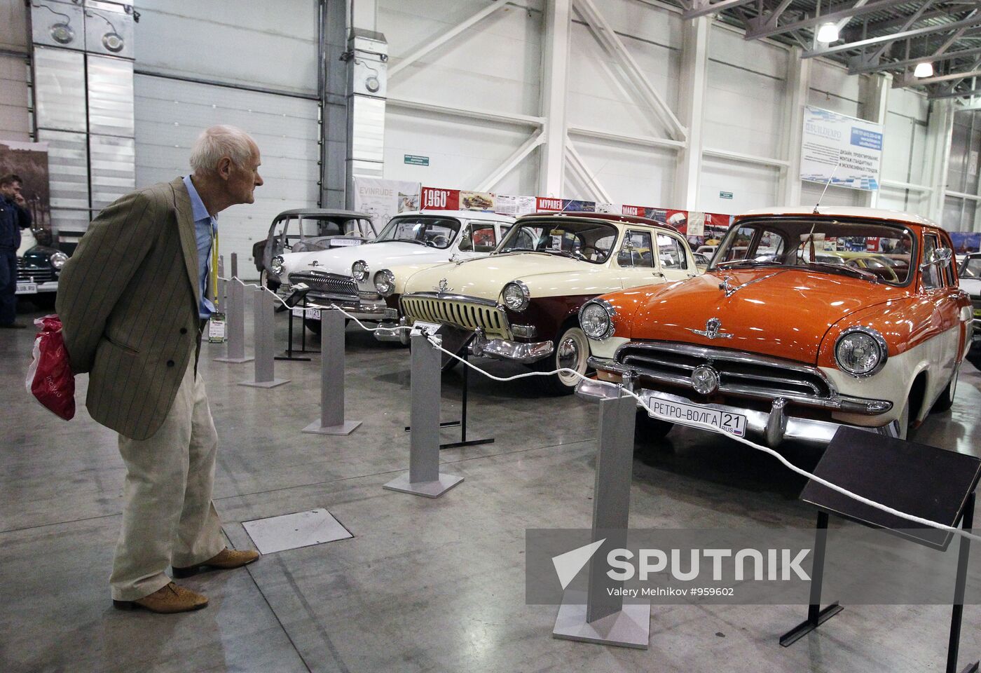 Oldtimer Gallery automotive show in Moscow