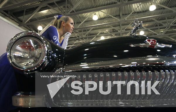 Oldtimer Gallery automotive show in Moscow