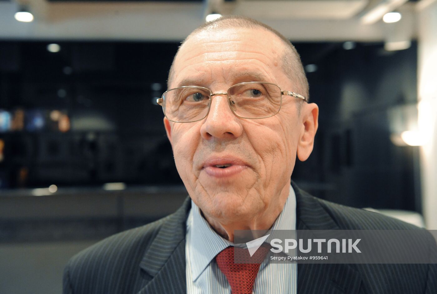 Meeting of Taganka Theater actors