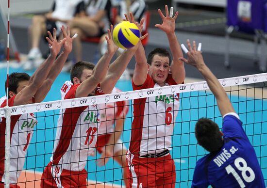 Volleyball European Championships. Match Slovakia - Poland