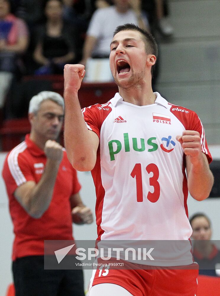 Volleyball European Championships. Match Slovakia - Poland