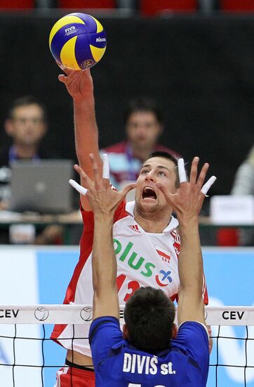 Volleyball European Championships. Match Slovakia - Poland