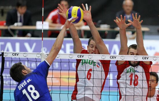 Volleyball European Championships. Match Slovakia - Poland