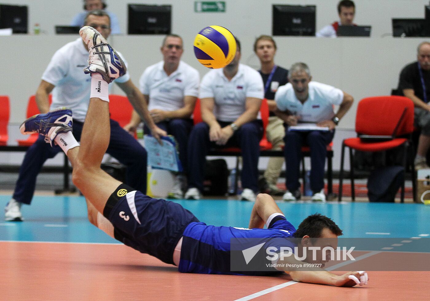 Volleyball European Championships. Match Slovakia - Poland