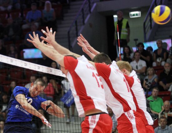 Volleyball European Championships. Match Slovakia - Poland
