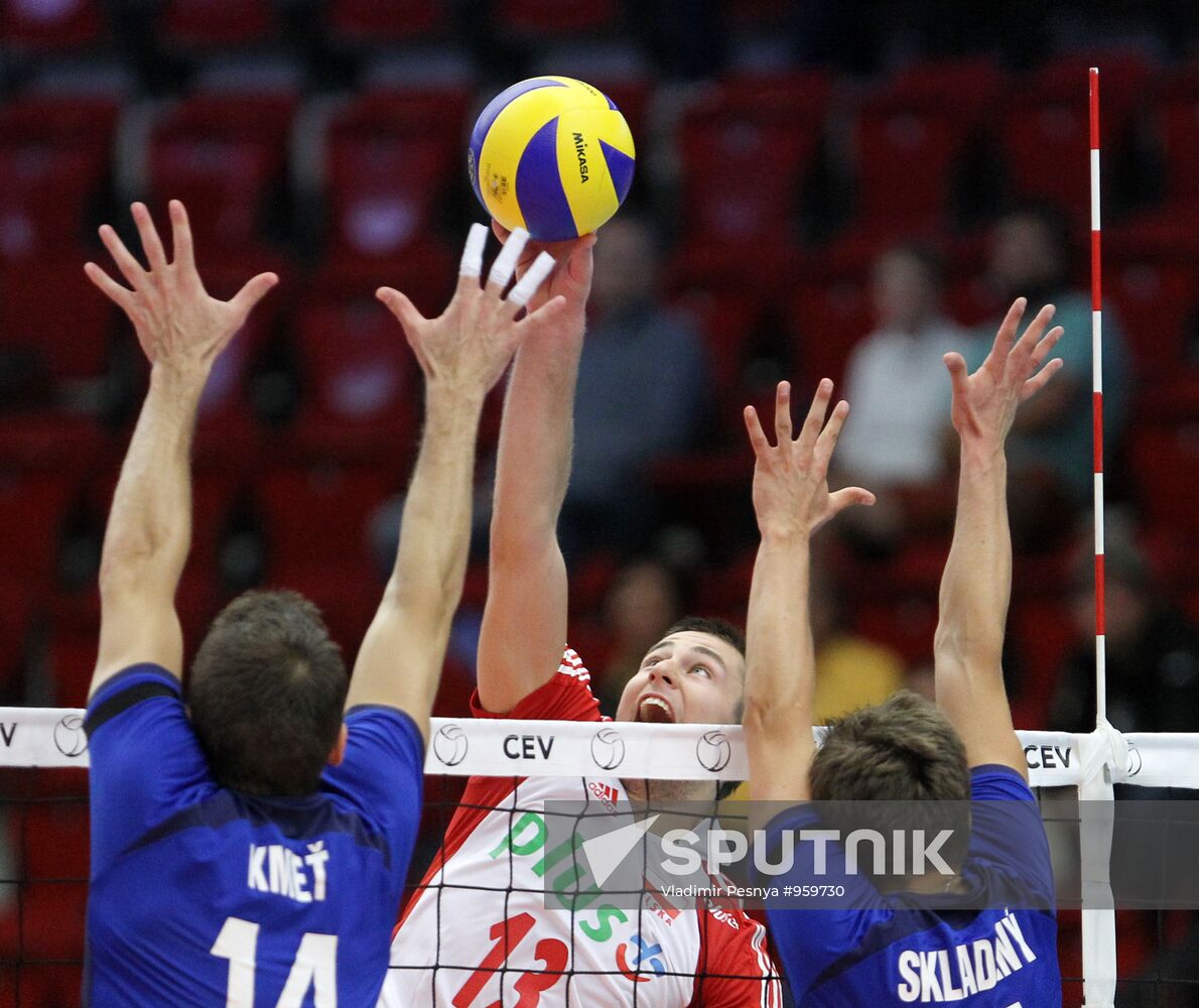 Volleyball European Championships. Match Slovakia - Poland