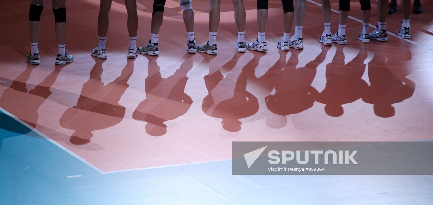 Volleyball European Championships. Match Russia - Bulgaria -3:1