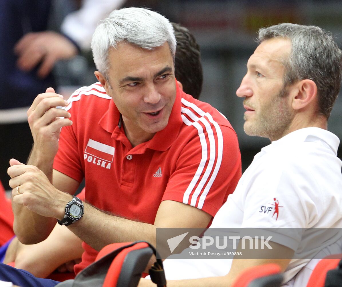 Volleyball European Championships. Match Russia - Bulgaria -3:1