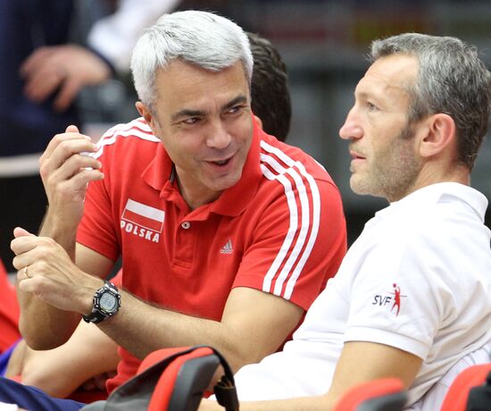 Volleyball European Championships. Match Russia - Bulgaria -3:1