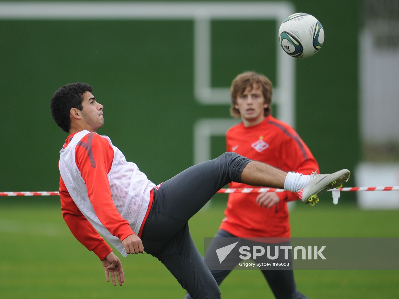 Football. FC Spartak holds open training session