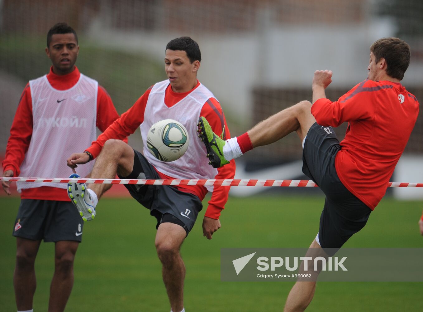 FC Spartak holds open training session