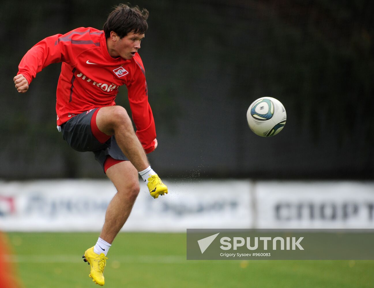 FC Spartak forward Alexander Kozlov