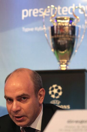 UEFA Cup presentation in St.Petersburg