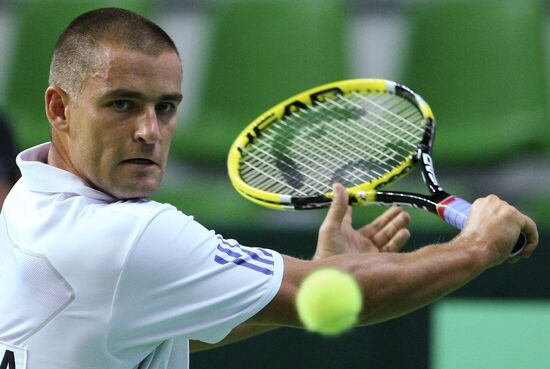 Tennis. Davis Cup. Match Russia - Brazil. Day One