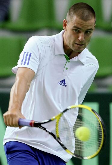 Tennis. Davis Cup. Match Russia - Brazil. Day One