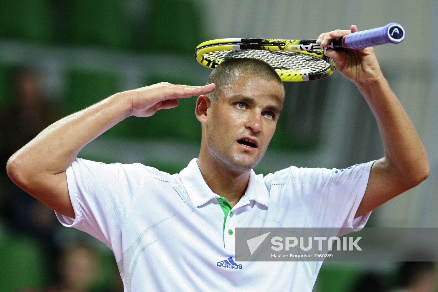 Tennis Davis Cup. Match Russia - Brazil. Day One