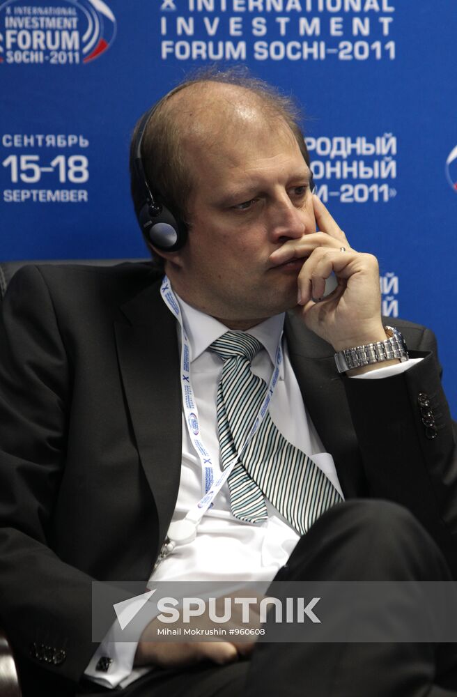 Sochi-2011 Tenth International Investment Forum